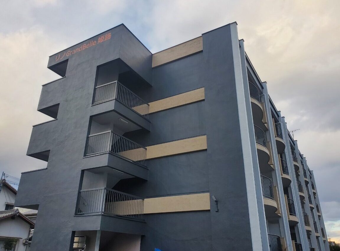 マンション（姫路市）　屋根外壁修繕塗装工事
